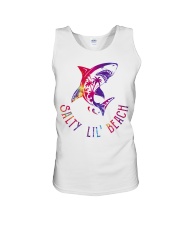 Shark Salty Lil' Beach Unisex Tank tile