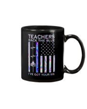 Teacher Back The Blue 2 Side Mug tile