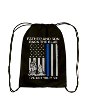 Hunters Back The Blue Drawstring Bag tile