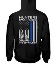 Hunters Back The Blue Hooded Sweatshirt tile