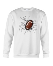 American football cracked Crewneck Sweatshirt tile