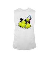 Tennis Crack Sticker Sleeveless Tee tile