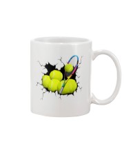 Tennis Crack Sticker Mug tile