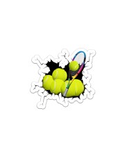 Tennis Crack Sticker Sticker - Single (Vertical) front