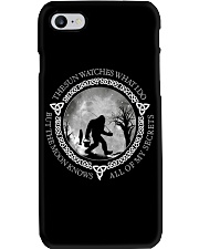 Bigfoot Fishing The Sun Watches What I Do 2 Sides Phone Case tile