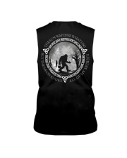 Bigfoot Fishing The Sun Watches What I Do 2 Sides Sleeveless Tee tile