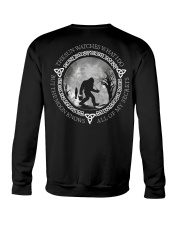 Bigfoot Fishing The Sun Watches What I Do 2 Sides Crewneck Sweatshirt tile