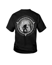 Bigfoot Fishing The Sun Watches What I Do 2 Sides Youth T-Shirt tile