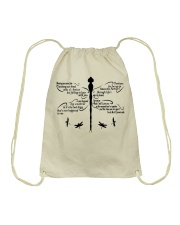 Dragonfly You And Me Drawstring Bag tile