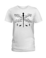 Dragonfly You And Me Ladies T-Shirt tile
