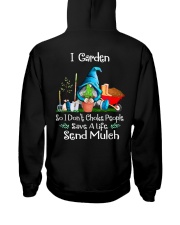 Garden So I Don T Choke People Save A Life Back Hooded Sweatshirt tile