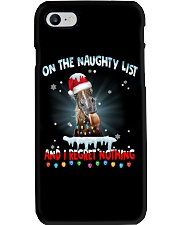 Horse On The Naughty List Regret Nothing Phone Case tile