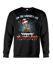 Horse On The Naughty List Regret Nothing Crewneck Sweatshirt tile