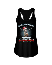 Horse On The Naughty List Regret Nothing Ladies Flowy Tank tile