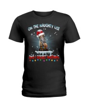 Horse On The Naughty List Regret Nothing Ladies T-Shirt tile