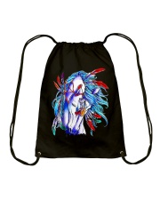 Horse Girl Unique Horse' Head Drawstring Bag tile