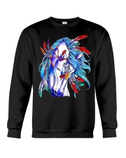 Horse Girl Unique Horse' Head Crewneck Sweatshirt tile
