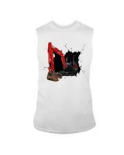 KUBOTA KX91 excavator Crack Sleeveless Tee tile