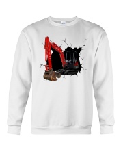 KUBOTA KX91 excavator Crack Crewneck Sweatshirt tile