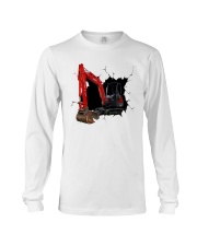 KUBOTA KX91 excavator Crack Long Sleeve Tee tile