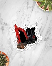 KUBOTA KX91 excavator Crack Sticker - 2 pack (Vertical) aos-sticker-2-pack-vertical-lifestyle-front-06