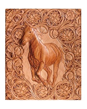 Horse Leather Legging Quilt tile
