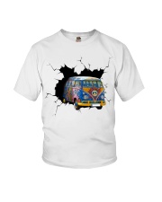 Hippie Car Crack Youth T-Shirt tile