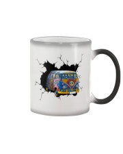 Hippie Car Crack Color Changing Mug tile