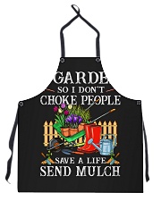 I Garden So I Dont Choke People Fb Ladies T-Shirt Apron tile