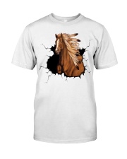 Native Horse Crack Classic T-Shirt tile