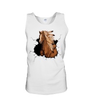 Native Horse Crack Unisex Tank tile