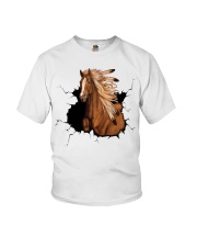 Native Horse Crack Youth T-Shirt tile