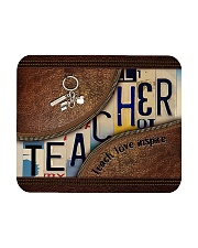 Teacher leather pattern print Mousepad tile