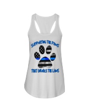 Supporting The Paws Ladies Flowy Tank tile