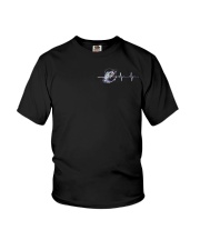 Fishing Back The Blue 2 Side Youth T-Shirt tile