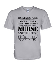 Become Nurse Anesthetist V-Neck T-Shirt tile