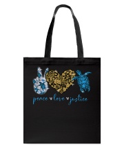 Peace Love Ocean Tote Bag tile