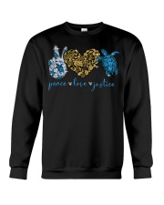 Peace Love Ocean Crewneck Sweatshirt tile