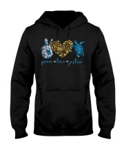 Peace Love Ocean Hooded Sweatshirt tile