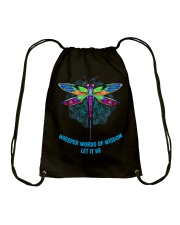 Whisper Words Drawstring Bag tile