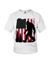 Bigfoot Sasquatch I Believe Tshirt Patriot Americ Youth T-Shirt tile