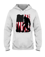 Bigfoot Sasquatch I Believe Tshirt Patriot Americ Hooded Sweatshirt tile