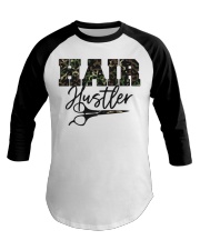 Hairdresser Hair Hustler Baseball Tee tile