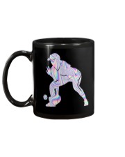 Baseball Girls Back The Blue 2 Sides Mug tile