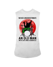 Black Cat Red Moon Sleeveless Tee tile