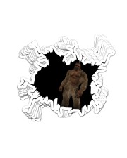 Bigfoot Crack Sticker tile