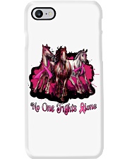 Horse No One Fights Alone Phone Case tile