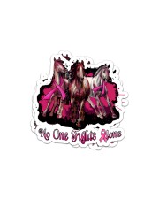 Horse No One Fights Alone Sticker - 2 pack (Horizontal) front