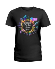 Mind My Hair Ladies T-Shirt tile
