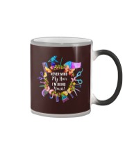 Mind My Hair Color Changing Mug tile